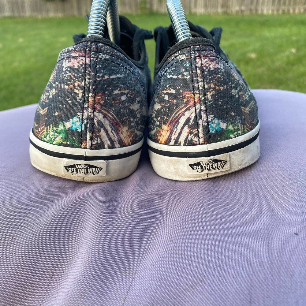 Vans Lo Graffiti City Lights Men's size 6/ Women's size 7.5 Skate Shoes T375 - Picture 4 of 9